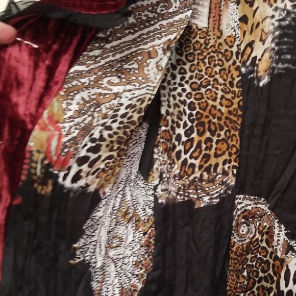 Alberto Makali Blazer Crushed Velvet W/Blk Details - Picture 7 of 8